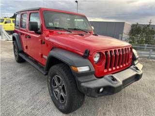 Jeep Puerto Rico JEEP WRANGLER SPORT S 2019 15k MILLAS
