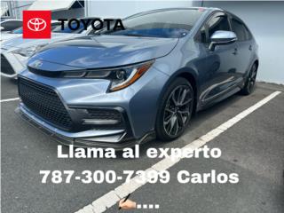 Toyota Puerto Rico Toyota Corolla SE ao 2021.