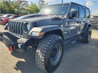 Jeep Puerto Rico SPORT UNLTD JL CUSTOM CEMENTO 23K DESDE $629!