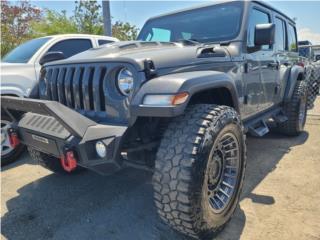 Jeep Puerto Rico SPORT UNLTD JL CUSTOM CEMENTO 23K DESDE $599!