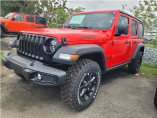 Jeep Puerto Rico IMPORT WILLYS 4DR ROJO ARO NEGRO 4X4