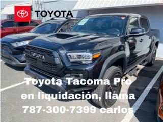 Toyota Puerto Rico Toyota Tacoma PRO 2021 llama 787-300-7399