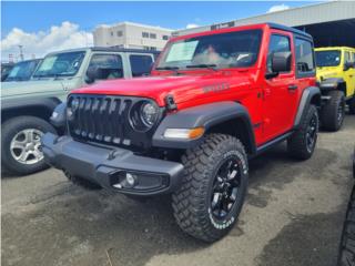 Jeep Puerto Rico IMPORT WILLYS 2DR ROJO AROS NEGROS V6 4X4