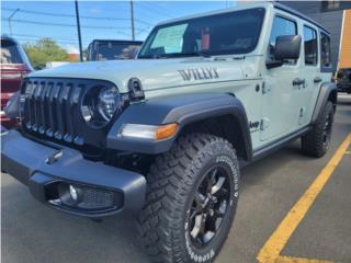 Jeep Puerto Rico IMPORT WILLYS 4DR EARL BLUE AROS NEGROS 4X4