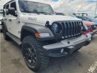 Jeep Puerto Rico WILLYS JL 4DR BLANCO ARO 4X4 DESDE 599