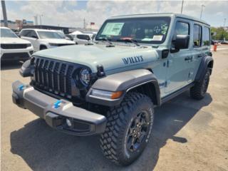 Jeep Puerto Rico IMPORT WILLYS HIBRIDO EARL BLUE POWERTOP 4X4