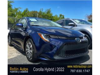 Toyota Puerto Rico 2022 COROLLA HYBRID LE /// HASTA 53 MPG!
