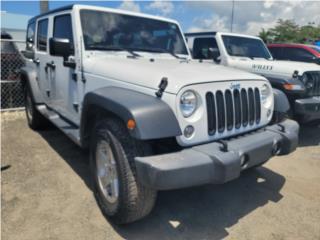 Jeep Puerto Rico SPORT UNLIMITED JK BLANCO 17K MILLAS DESD 489