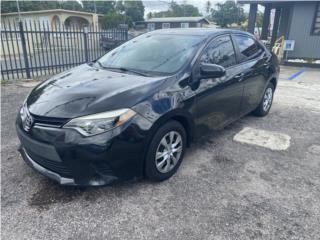 Toyota Puerto Rico Toyota corolla 2015 aut a/c importado $9,995