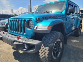 Jeep Puerto Rico RUBICON JL BIKINI BLUE ESTRIBO ELECTRICO 4X4 