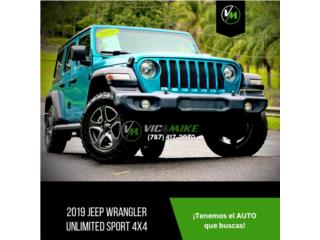 Jeep Puerto Rico Jeep Wrangler Unlimited Sport 4x4 del 2019
