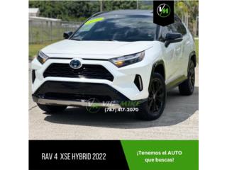 Toyota Puerto Rico 2022 Toyota RAV 4 XSE Hybrid 