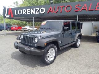 Jeep Puerto Rico JEEP WRANGLER 2018 UNLIMITED SPORT 6 CL