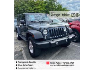 Jeep Puerto Rico 2016 WRANGLER UNLIMITED 4x4 | CLEAN CARFAX!