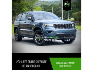 Jeep Puerto Rico 2021 Jeep Grand Cherokee 80 Aniversario