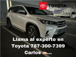Toyota Puerto Rico Toyota Highlander limited 2019.
