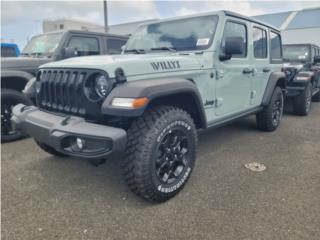Jeep Puerto Rico IMPORT WILLYS V6 4X4 EARL BLUE AROS NEGROS