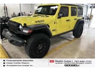 Jeep Puerto Rico 2023 Jeep Wrangler Willys Edition! PreOwned