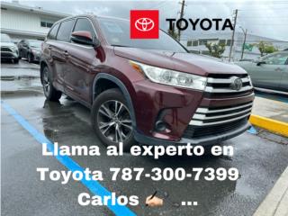 Toyota Puerto Rico Toyota Highlander LE 2017.