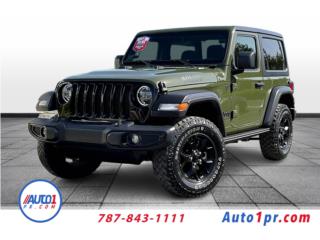 Jeep Puerto Rico WILLYs 4x4 Semi Nuevo! 2 PUERTAS