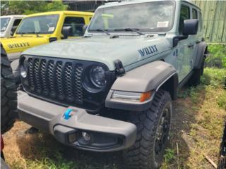 Jeep Puerto Rico IMPORT WILLYS 4XE HYBRID EARL BLUE 4X4 TURBO