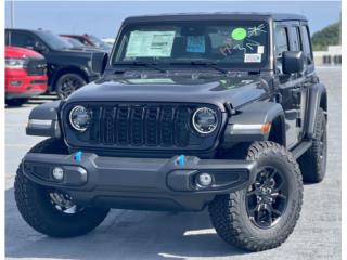 Jeep Puerto Rico JEEP WRANGLER WILLYS 4XE OFF ROAD 49MPG
