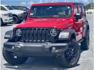 Jeep Puerto Rico JEEP WRANGLER WILLYS 4X4 FLAME RED 21K MILLAS