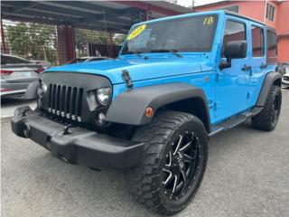 Jeep Puerto Rico JEEP WRANGLER UNLIMITED SPORT 4X4 BLUE 2018