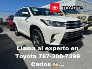 Toyota Puerto Rico Toyota Highlander Limited hybrido 2018 