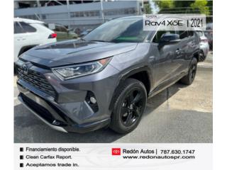 Toyota Puerto Rico 2021 Rav4 Hybrid XSE | Certificada!