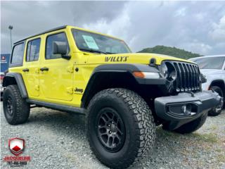 Jeep Puerto Rico JEEP WRANGLER WILLYS 2023 CON SOLO 5K MILLAS 