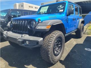Jeep Puerto Rico IMPORT WILLYS EXTREME RECON AZUL V6 4X4 GOMAS