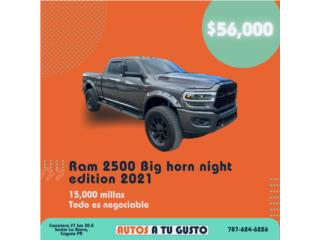 RAM Puerto Rico Ram 2500 Big horn night edition 2021 