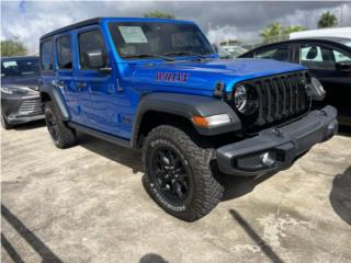 Jeep Puerto Rico HYDRO BLUE / 3.6L , V6  / MODELO WILLYS SPORT