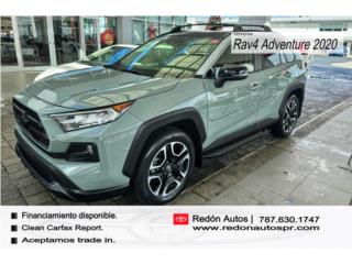 Toyota Puerto Rico 2020 Rav4 Adventure (AWD) | Slo 4k millas!