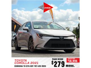 Toyota Puerto Rico Toyota corolla 2021 El mejor precio