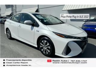 Toyota Puerto Rico 2022 Prius Prime Plug In XLE | Certificado!