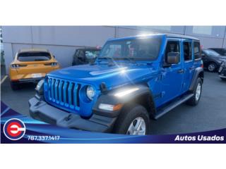 Jeep Puerto Rico Jeep WRANGLER 4D 4x4 2023 Azul