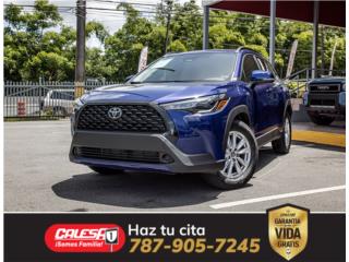 Toyota Puerto Rico Corolla Cross con pagos desde $111 mensual.