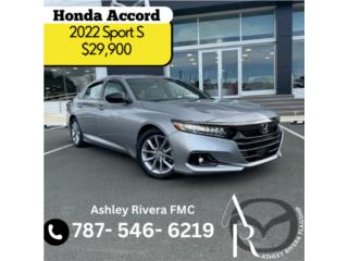 Honda Puerto Rico HONDA ACCORD SPORT SE 2022 * Se va Rapido* 