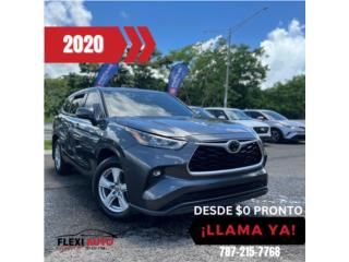 Toyota Puerto Rico Toyota Highlander LE 2020 Gris Equipada