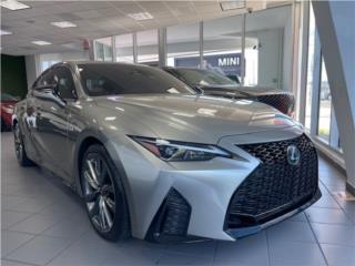 Lexus Puerto Rico Lexus IS 300 F-Sport 2022 SOLO 28,121 MILLAS