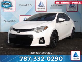 Toyota, Corolla S 2016 Puerto Rico Toyota, Corolla S 2016