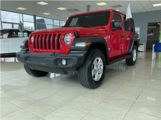 Jeep Puerto Rico ****WRANGLER SPORT 4X4|2021| NITIDO***