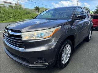 Toyota Puerto Rico TOYOTA HIGHLANDER LE 2015 !COMO NUEVA!