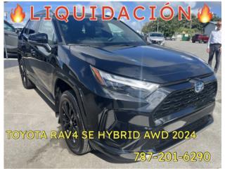 Toyota Puerto Rico TOYOTA RAV4 SE HYBRID AWD EST INMACULADA 