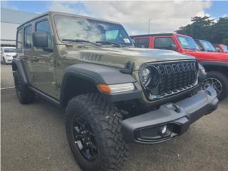 Jeep Puerto Rico IMPORT 4DR JL 2.0T 4X4 VERDE MILITAR TOUCH