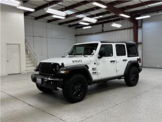 Jeep Puerto Rico 4DR JL V6 4X4 BLANCO AROS TOUCH DESDE 499!