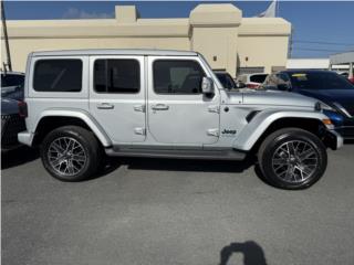 Jeep Puerto Rico 2022 wrangler plug in hybrid 13 mil millas 