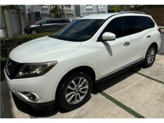 Nissan Puerto Rico Pathfinder 2013 Blanca Perlada 3 filas autom